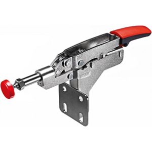 Sauterelle à serrage horizontal avec bras ouvert et platine de fixation coudée STC-IHA /25