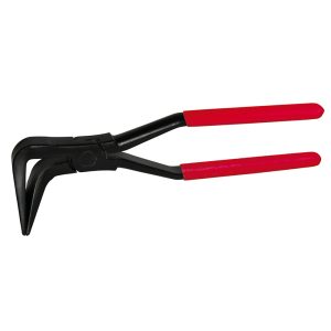 Pince à agrafe incurvée à 90° (branches recouvertes de PVC) D35-60-P