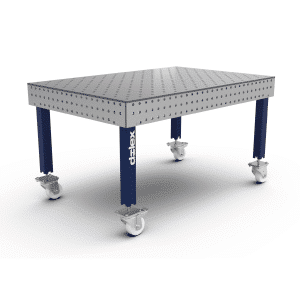 Table de soudure avec roulettes 1500X1000